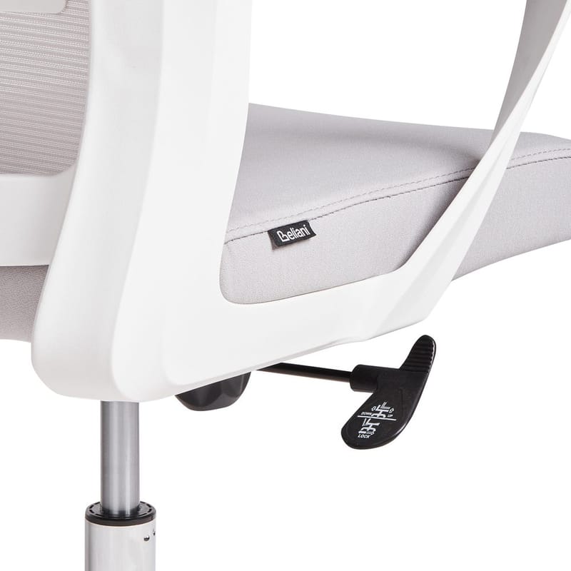 Työtuoli Monarch - Harmaa, valkoinen - Huonekalut - Tuoli & nojatuoli - Työtuolit