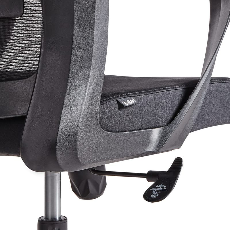 Työtuoli Monarch - Musta, Valkoinen - Huonekalut - Tuoli & nojatuoli - Työtuolit