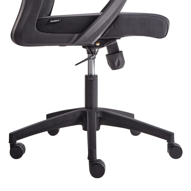 Työtuoli Monarch - Musta, Valkoinen - Huonekalut - Tuoli & nojatuoli - Työtuolit