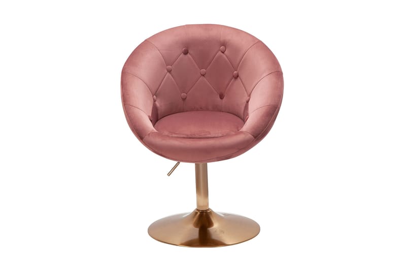 Clanton Työtuoli - Tummanroosa/Kulta - Huonekalut - Tuoli & nojatuoli - Työtuolit