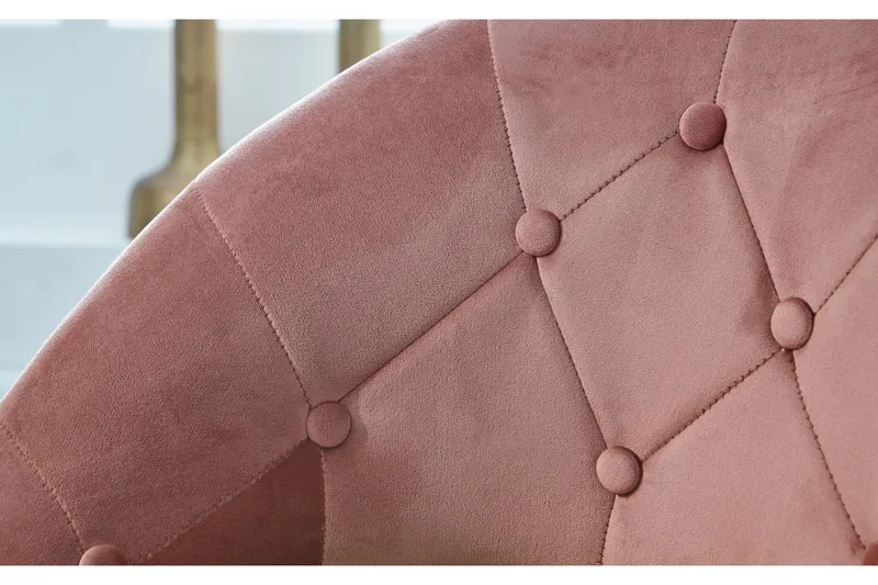 Clanton Työtuoli - Tummanroosa/Kulta - Huonekalut - Tuoli & nojatuoli - Työtuolit