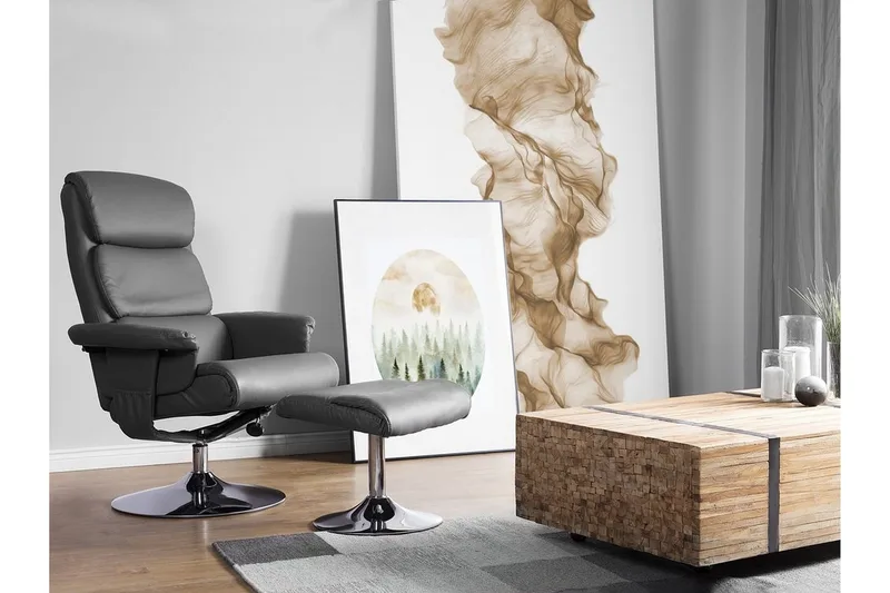 Lepotuoli Legend - Harmaa - Huonekalut - Tuoli & nojatuoli - Nojatuoli & lepotuoli - Hierontatuolit