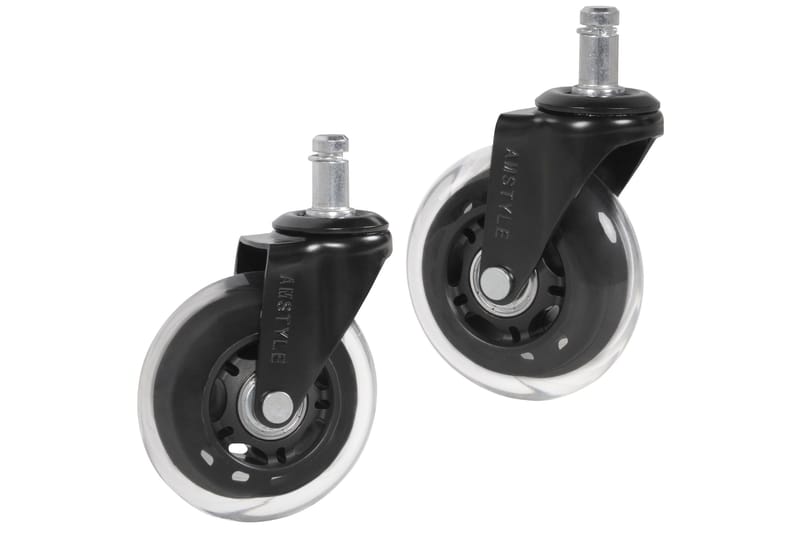 Pyörä Lahrman työtuoliin 5-pak - Läpinäkyvä - Huonekalut - Tuoli & nojatuoli - Työtuolit