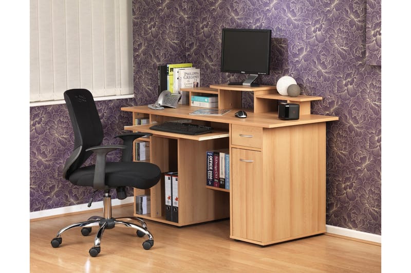 Toimistotuoli Atlanta Korkeussäätö Musta - Dorel Home - Huonekalut - Tuoli & nojatuoli - Työtuolit