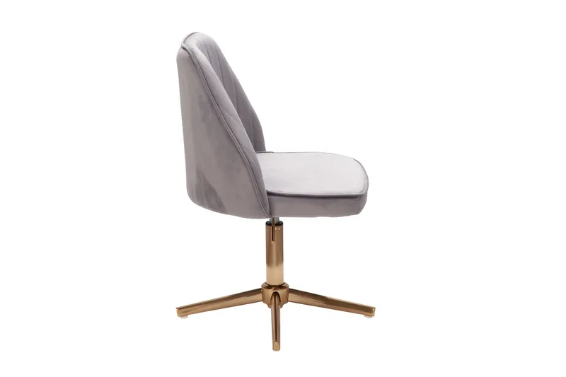 Toimistotuoli Clanton - Harmaa/Kulta - Huonekalut - Tuoli & nojatuoli - Työtuolit