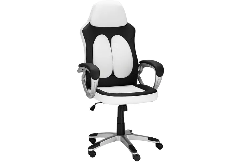 Toimistotuoli Juriya Korkeussäätö, Musta/Valkoinen