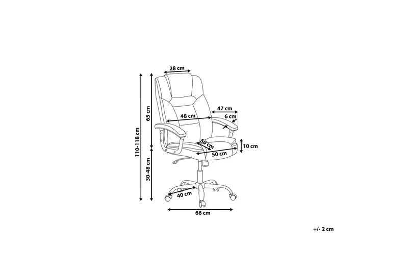Työtuoli Advance - Beige - Huonekalut - Tuoli & nojatuoli - Työtuolit