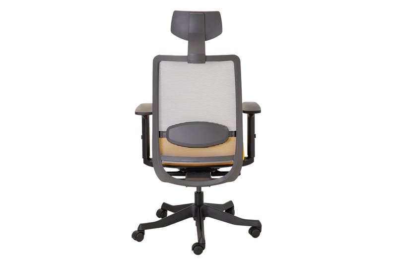 Työtuoli Anggun Keltainen/Harmaa - Huonekalut - Tuoli & nojatuoli - Työtuolit