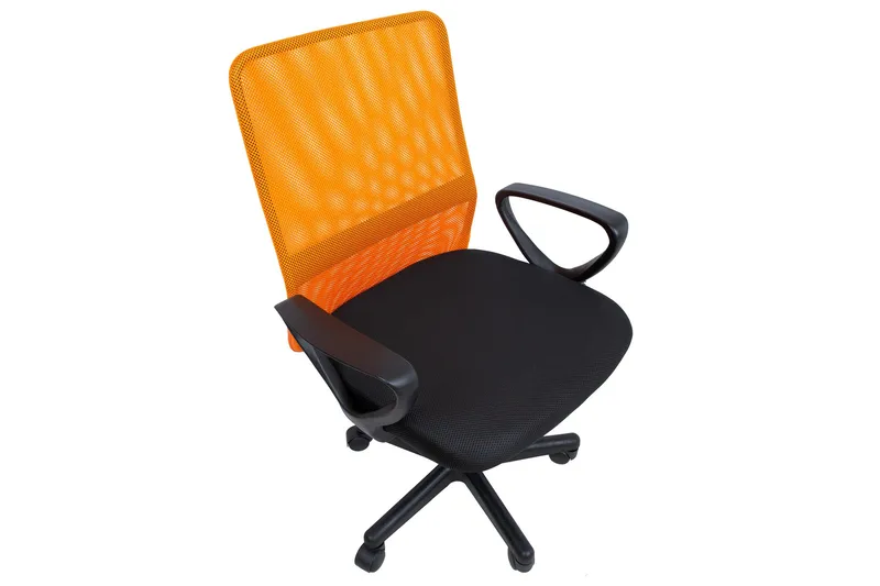 Työtuoli Belinda Musta/Oranssi - Huonekalut - Tuoli & nojatuoli - Työtuolit