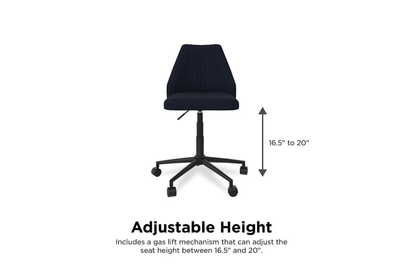 Työtuoli Brittany Laivastonsininen - Novogratz - Huonekalut - Tuoli & nojatuoli - Työtuolit