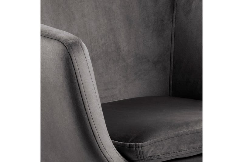 Työtuoli Esenurt VIC-kangas - Harmaa - Huonekalut - Tuoli & nojatuoli - Työtuolit