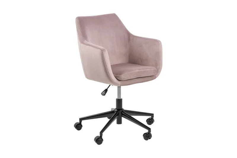 Työtuoli Esenurt VIC-kangas, Punainen/Musta