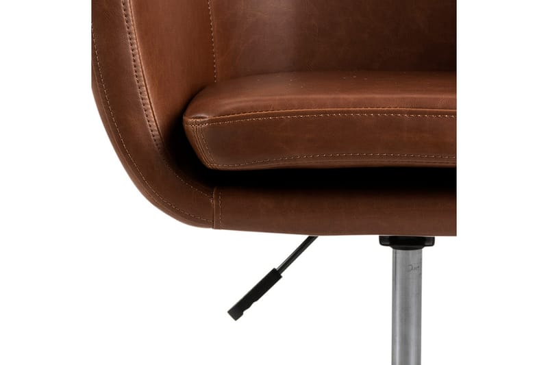 Työtuoli Esenurt Vintage - Ruskea/Musta - Huonekalut - Tuoli & nojatuoli - Työtuolit