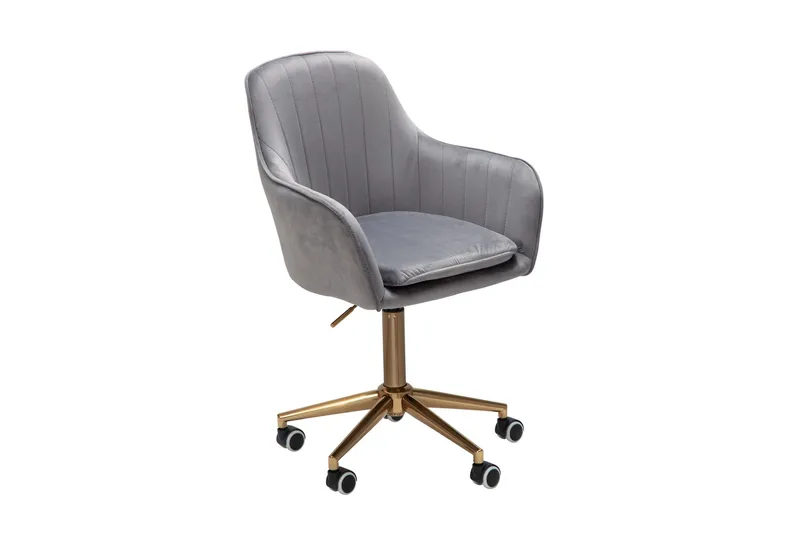 Työtuoli Gaptown, Harmaa/Hopea