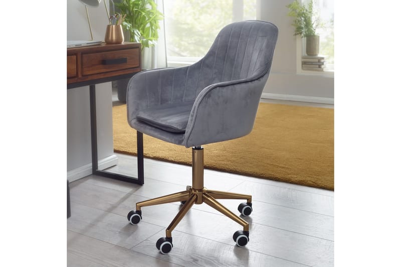 Työtuoli Gaptown - Harmaa/Hopea - Huonekalut - Tuoli & nojatuoli - Työtuolit