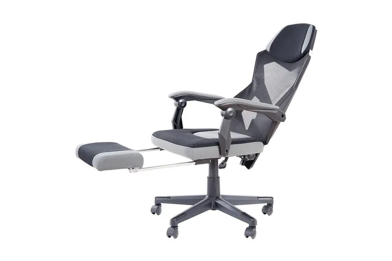 Työtuoli Marambaia Säädettävä - Musta/Harmaa - Huonekalut - Tuoli & nojatuoli - Työtuolit