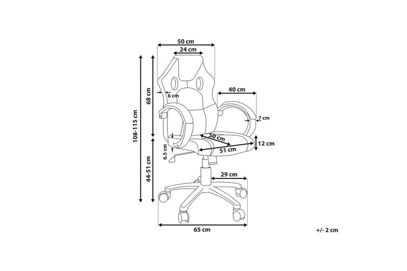 Työtuoli Rest - Sininen - Huonekalut - Tuoli & nojatuoli - Työtuolit