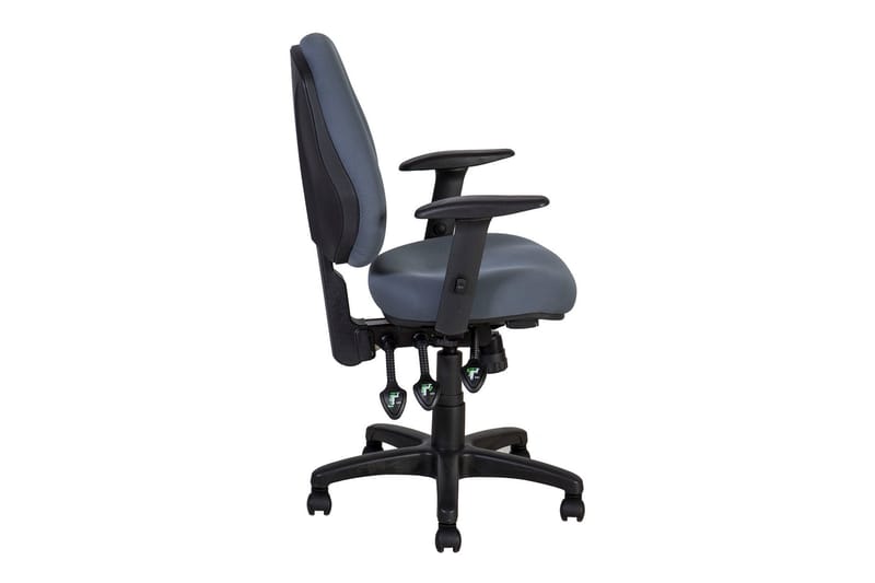 Työtuoli Saga - Harmaa/Musta - Huonekalut - Tuoli & nojatuoli - Työtuolit