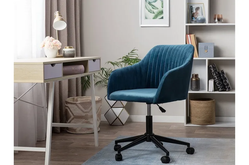 Työtuoli Venice - Sininen - Huonekalut - Tuoli & nojatuoli - Työtuolit