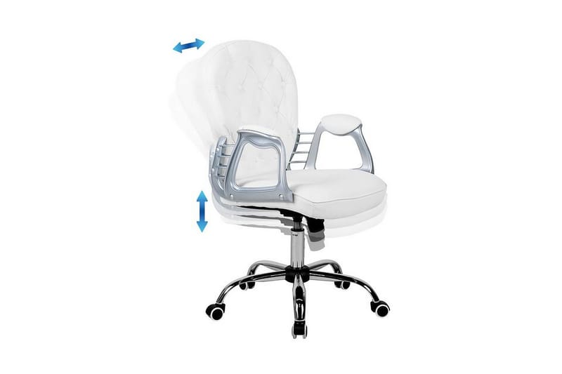 Työtuoli Prinsessa - Hopea - Huonekalut - Tuoli & nojatuoli - Työtuolit