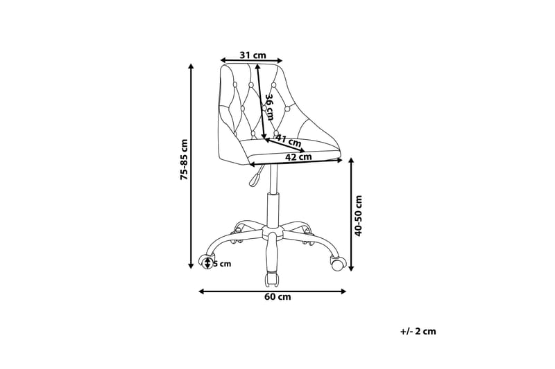 Työtuoli Parrish - Huonekalut - Tuoli & nojatuoli - Työtuolit