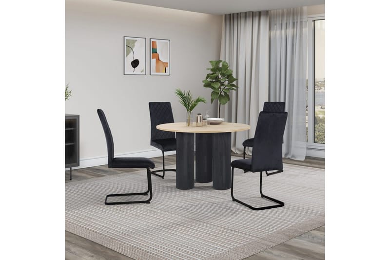 Valbourg Ruokatuoli - Mustaa - Huonekalut - Tuoli & nojatuoli - Ruokapöydän tuolit