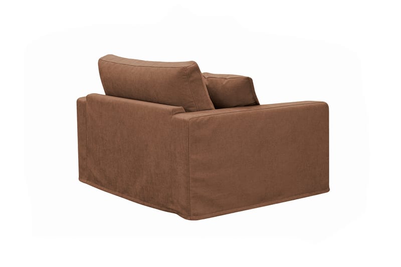Valencia Extra Deep -nojatuoli irrotettavalla ja pestävällä verhoilulla - Ruosteenruskea - Huonekalut - Tuoli & nojatuoli - Nojatuoli & lepotuoli