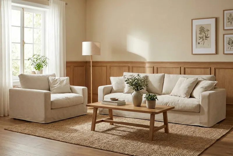 Valencia Extra Deep nojatuoli irrotettavalla ja pestävällä verhoilulla - Beige - Huonekalut - Tuoli & nojatuoli - Nojatuoli & lepotuoli