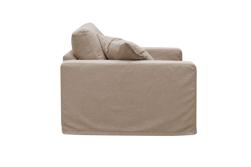 Valencia Extra Deep -nojatuoli irrotettavalla ja pestävällä verhoilulla - Vaaleanruskea - Huonekalut - Tuoli & nojatuoli - Nojatuoli & lepotuoli