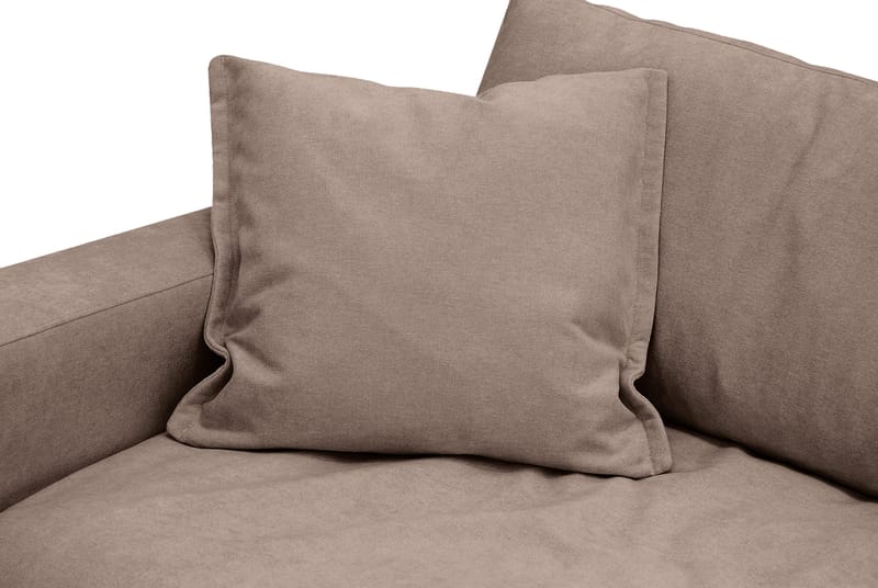 Valencia Extra Deep -nojatuoli irrotettavalla ja pestävällä verhoilulla - Tummanruskea - Huonekalut - Tuoli & nojatuoli - Nojatuoli & lepotuoli