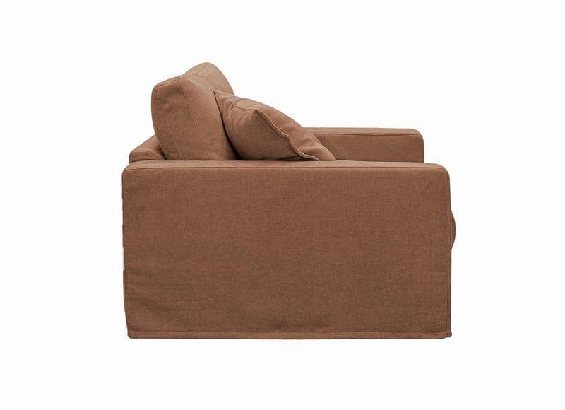 Valencia Extra Deep -nojatuoli irrotettavalla ja pestävällä verhoilulla - Ruosteenruskea - Huonekalut - Tuoli & nojatuoli - Nojatuoli & lepotuoli