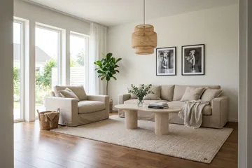 Valencia Extra Deep -nojatuoli irrotettavalla ja pestävällä verhoilulla - Beige - Huonekalut - Tuoli & nojatuoli - Nojatuoli & lepotuoli
