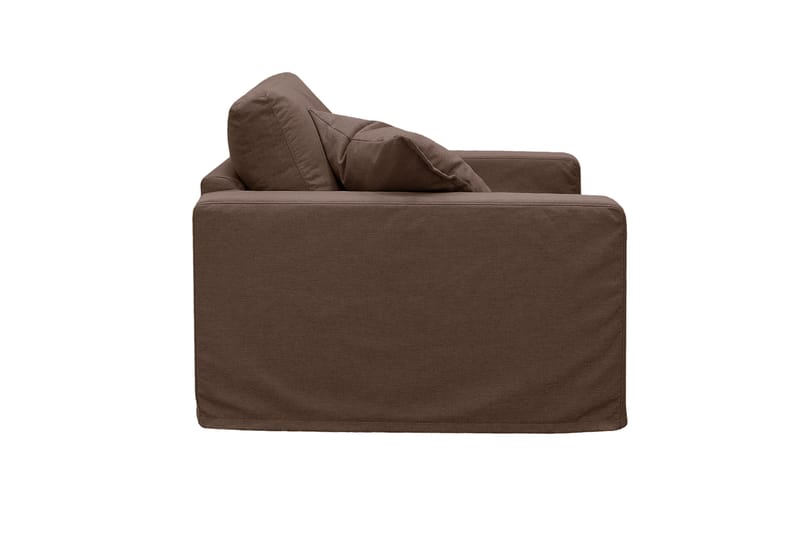Valencia Extra Deep -nojatuoli irrotettavalla ja pestävällä verhoilulla - Tummanruskea - Huonekalut - Tuoli & nojatuoli - Nojatuoli & lepotuoli