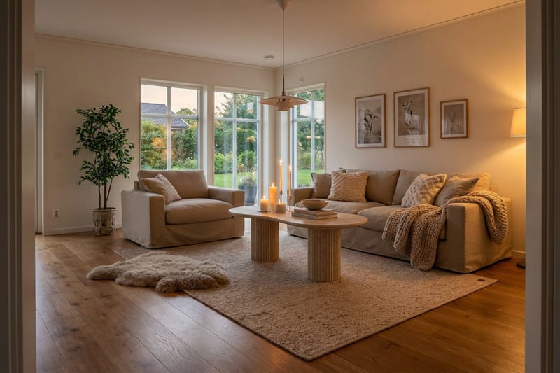 Valencia Extra Deep -nojatuoli irrotettavalla ja pestävällä verhoilulla - Beige - Huonekalut - Tuoli & nojatuoli - Nojatuoli & lepotuoli