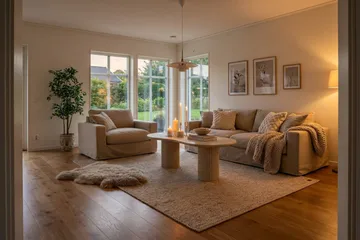 Valencia Extra Deep -nojatuoli irrotettavalla ja pestävällä verhoilulla - Beige - Huonekalut - Tuoli & nojatuoli - Nojatuoli & lepotuoli
