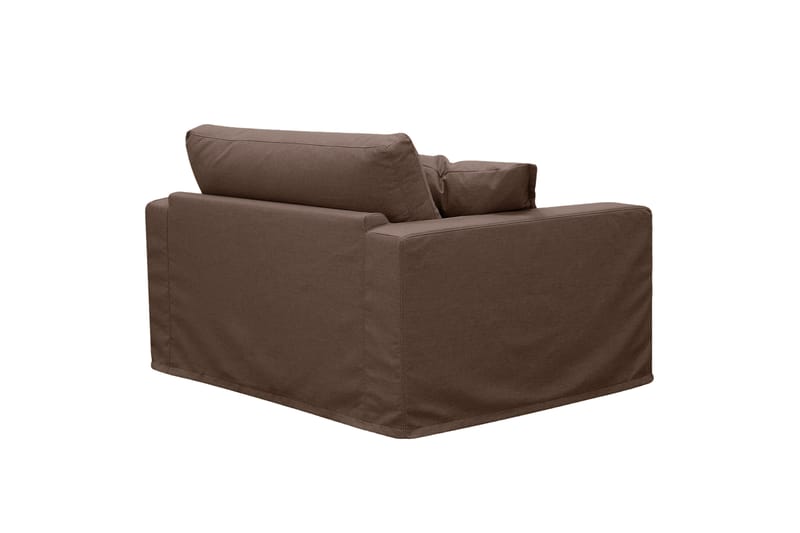 Valencia Extra Deep -nojatuoli irrotettavalla ja pestävällä verhoilulla - Tummanruskea - Huonekalut - Tuoli & nojatuoli - Nojatuoli & lepotuoli