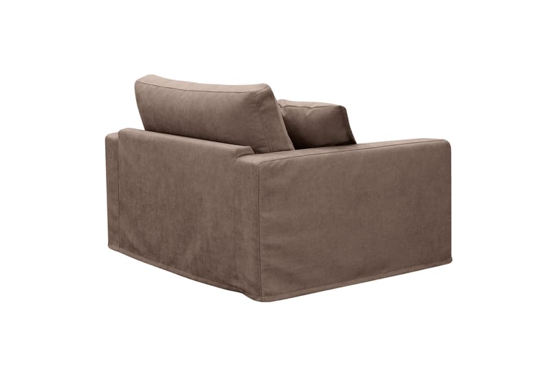 Valencia Extra Deep -nojatuoli irrotettavalla ja pestävällä verhoilulla - Tummanruskea - Huonekalut - Tuoli & nojatuoli - Nojatuoli & lepotuoli