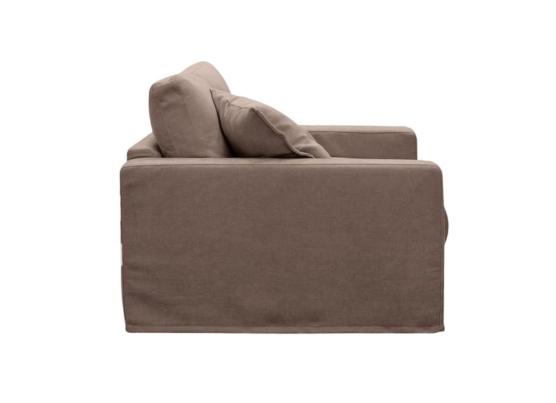Valencia Extra Deep -nojatuoli irrotettavalla ja pestävällä verhoilulla - Tummanruskea - Huonekalut - Tuoli & nojatuoli - Nojatuoli & lepotuoli
