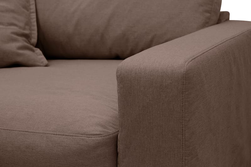 Valencia Extra Deep -nojatuoli irrotettavalla ja pestävällä verhoilulla - Tummanruskea - Huonekalut - Tuoli & nojatuoli - Nojatuoli & lepotuoli