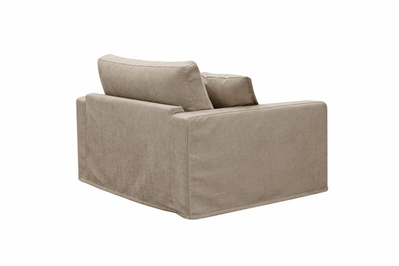 Valencia Extra Deep -nojatuoli irrotettavalla ja pestävällä verhoilulla - Ruskea - Huonekalut - Tuoli & nojatuoli - Nojatuoli & lepotuoli