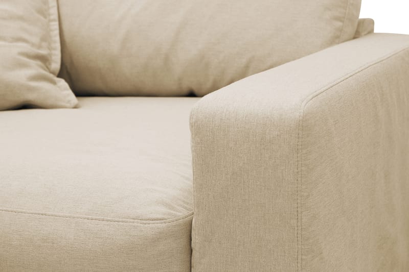 Valencia Extra Deep -nojatuoli irrotettavalla ja pestävällä verhoilulla - Beige - Huonekalut - Tuoli & nojatuoli - Nojatuoli & lepotuoli