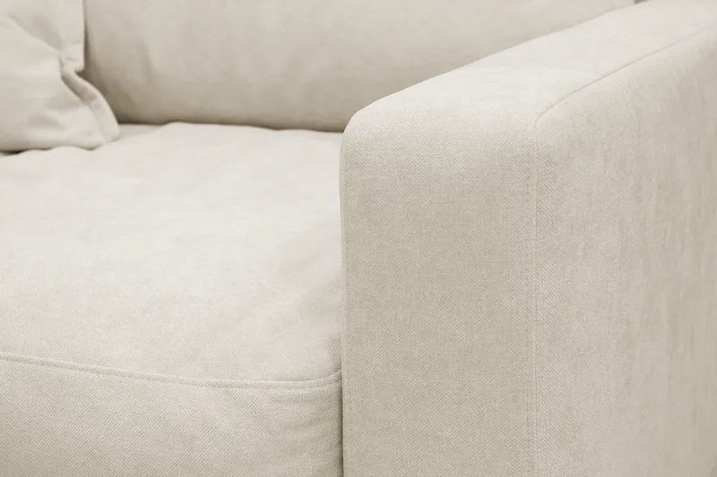 Valencia Extra Syvä chenille-nojatuoli - Beige - Huonekalut - Tuoli & nojatuoli - Nojatuoli & lepotuoli