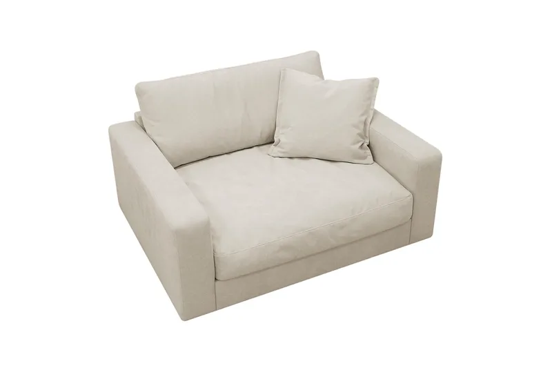 Valencia Extra Syvä chenille-nojatuoli - Beige - Huonekalut - Tuoli & nojatuoli - Nojatuoli & lepotuoli