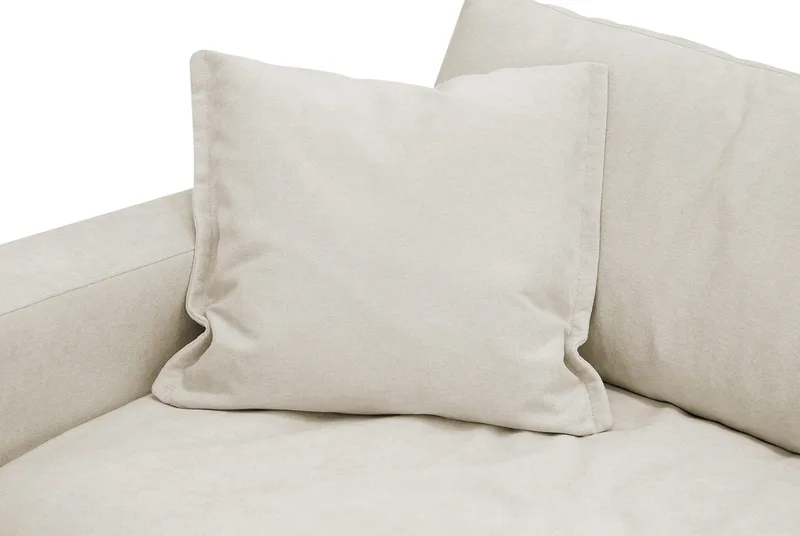 Valencia Extra Syvä chenille-nojatuoli - Beige - Huonekalut - Tuoli & nojatuoli - Nojatuoli & lepotuoli