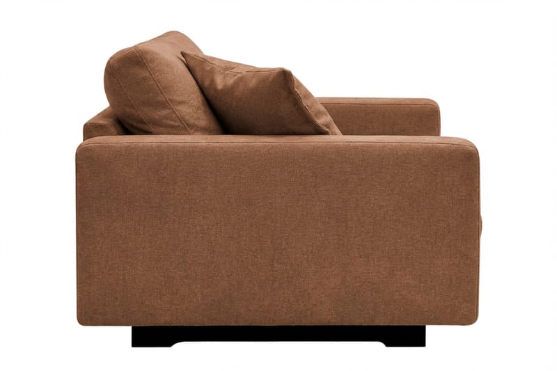 Valencia Extra Syvä chenille-nojatuoli - Ruosteenruskea - Huonekalut - Tuoli & nojatuoli - Nojatuoli & lepotuoli