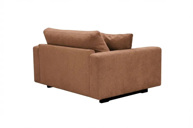 Valencia Extra Syvä chenille-nojatuoli - Ruosteenruskea - Huonekalut - Tuoli & nojatuoli - Nojatuoli & lepotuoli