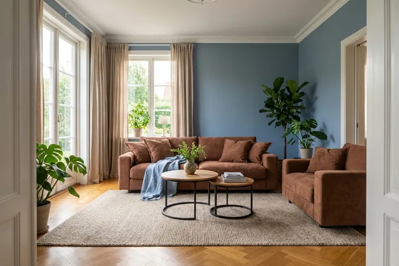 Valencia Extra Syvä chenille-nojatuoli - Ruosteenruskea - Huonekalut - Tuoli & nojatuoli - Nojatuoli & lepotuoli