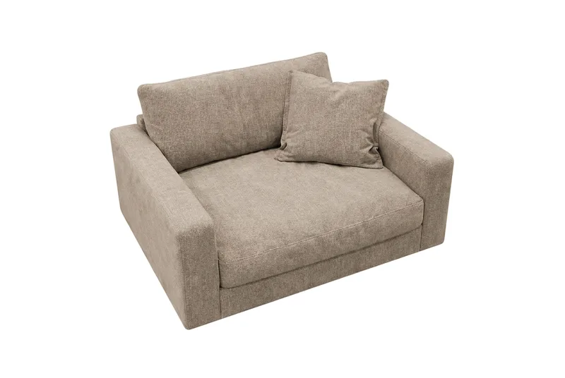 Valencia Extra Syvä chenille-nojatuoli - Ruskea - Huonekalut - Tuoli & nojatuoli - Nojatuoli & lepotuoli