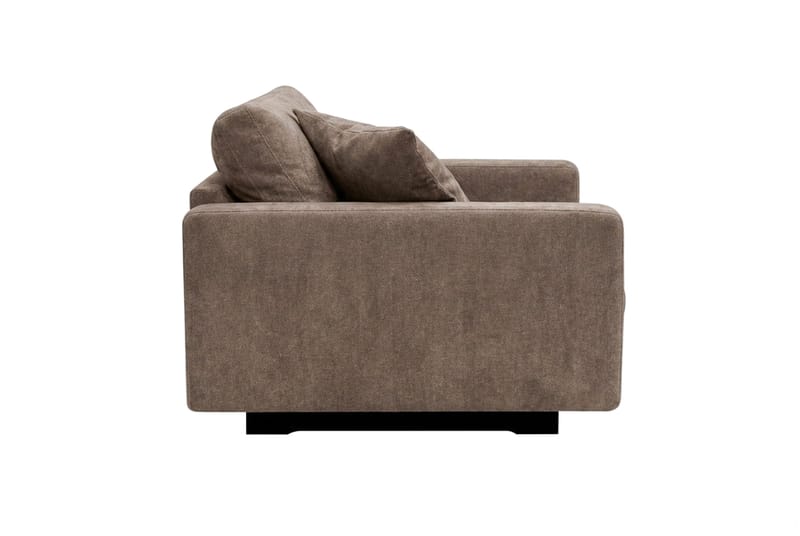 Valencia extra syvä chenille-nojatuoli - Tummanruskea - Huonekalut - Tuoli & nojatuoli - Nojatuoli & lepotuoli