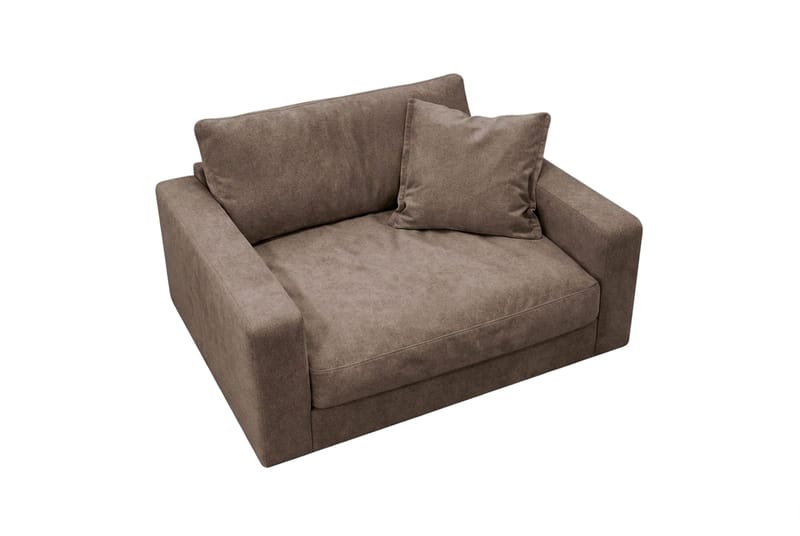 Valencia extra syvä chenille-nojatuoli - Tummanruskea - Huonekalut - Tuoli & nojatuoli - Nojatuoli & lepotuoli